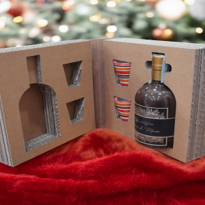 Box Cocao&Rhum con bicchierini in ceramica